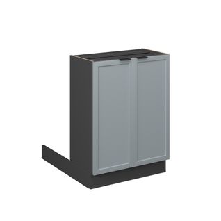 Îlot De Cuisine Fame-line 50882 Bleu Clair-gris 60cm Sans Pt