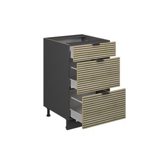 Meuble Cuisine Fame-line 51324 Panneau En Chêne 50cm Sans Plan De Travail