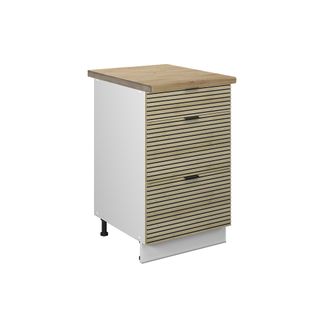 Meuble Cuisine Fame-line 51471 Panneau En Chêne 50cm , Ap Goldkraft