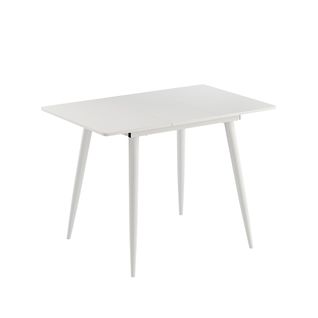 Table De Salle à Manger Beaver 51775 Blanc 80x70cm Extensible