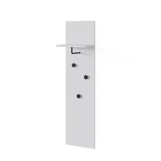 Portemanteau Mural Siri, Blanc, 36x135cm
