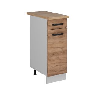 Meuble Cuisine R-line 52262 Chêne De Force Doré 30cm Pt Chêne