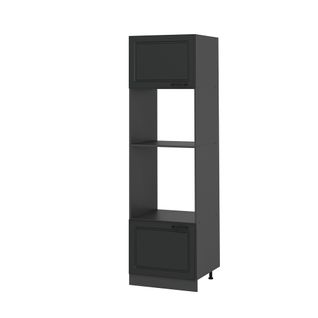 Armoire Micro-ondes R-line 53788 Anthracite Campagne 60cm