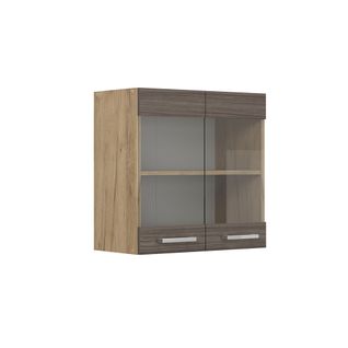 Armoire En Verre R-line 54101 Gris Noble 60cm