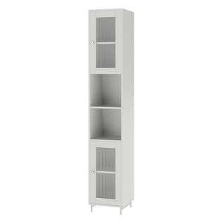 Armoire De Salle De Bain Malte 54265 Blanc 30x171.5cm