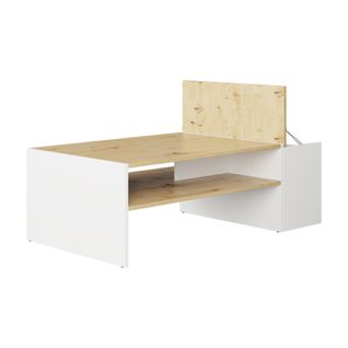Table Basse Rubby 54448 Artisan Chêne/blanc 110x60cm