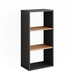Armoire à Chaussures Orlando 54550 Anthracite/chêne Doré 40x80.1cm