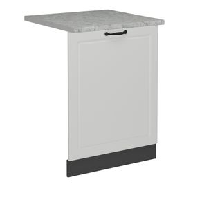 Façade De Lave-vaisselle R-line 55078 Blanc Campagne 60cm , Pt Marbre