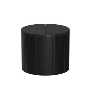 Table Basse Tavilo 55190 Chêne/noir 38x38cm