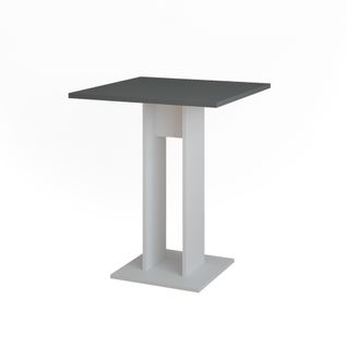 Table De Salle à Manger Repose 55590 Blanc/anthracite 65x65cm