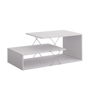 Table Basse Nario 55821 Blanc 100x50cm