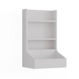Armoire Dappoint Sherry 56569 Blanc 40x65cm Avec 3 Compartiments De Rangement