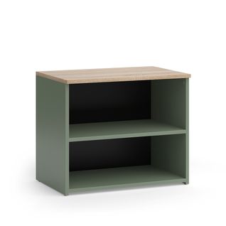 Meuble TV Wido 56608 Vert 60x50cm Avec 2 Compartiments