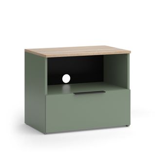 Meuble TV Wido 56612 Vert 60x50cm Avec Tiroir
