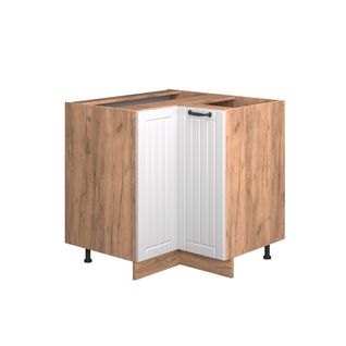 Meuble Dangle Fame-line 56715 Blanc Campagne 80.5cm , Pt Anthracite