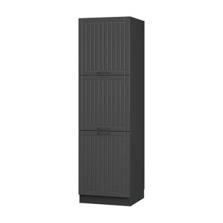 Meuble Pour Four Fame-line 56800 Gris Foncé 60cm