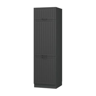 Armoire Pour Frigo Fame-line 56868 Gris Foncé 60cm