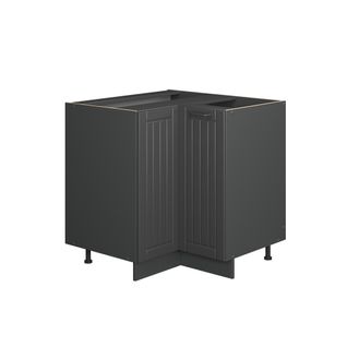 Meuble Dangle Fame-line 57025 Gris Foncé 80.5cm , Pt Chêne