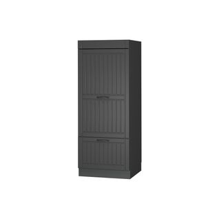 Armoire Micro-ondes Fame-line 57154 Gris Foncé 60cm
