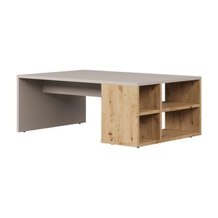 Table Basse Danny 57322 Cachemire 90x60cm Avec Des Étagères
