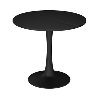Table à Manger Carl 57359 Noir 80x80cm