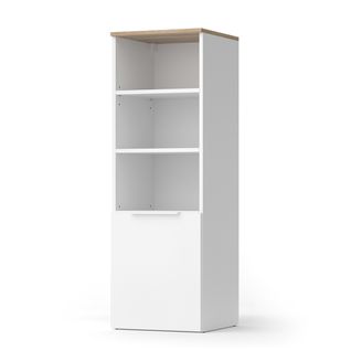 Armoire Universelle Wido 57438 Blanc/sonoma 40.2x120cm Avec Une Porte
