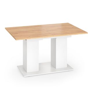 Table De Salle à Manger Dix 57735 Chêne Blanc/force De Lor 180x90cm