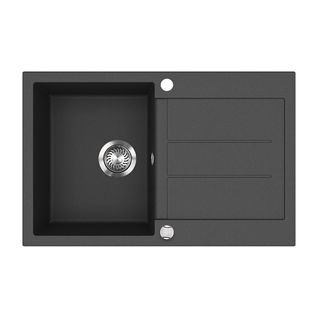 Evier Kapstadt 57773 Noir 78x50cm