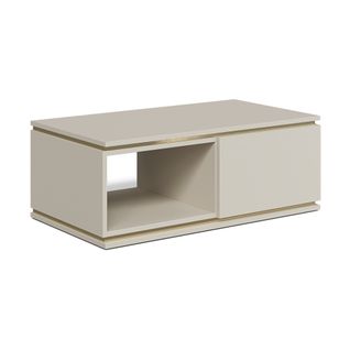 Table Basse Linette 57968 Cachemire 90x50cm Avec Tiroir