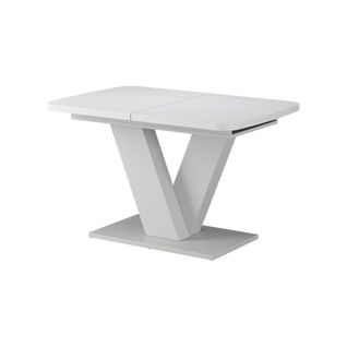 Table De Salle à Manger Fenaro 58004 Blanc/blanc 120x80cm Extensible