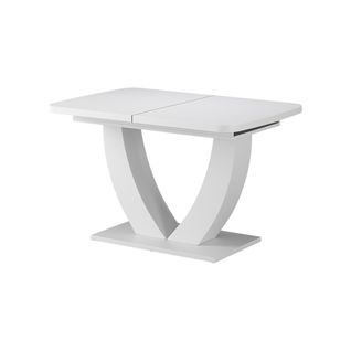 Table De Salle à Manger Fenaro 58038 Blanc 120x80cm Extensible