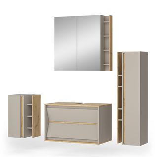 Meubles Bain Edelin 58292 Cachemire 4 Pièces