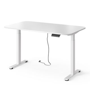Bureau Elevate 58652 Blanc 140x80cm 2 Moteurs