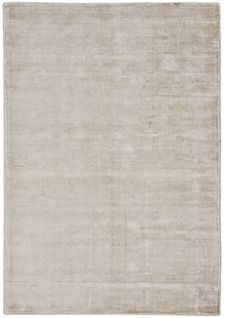 Tapis Brillant En Viscose Star 190x290 Cm - Crème