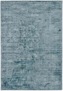 Tapis Brillant En Viscose Star 190x290 Cm - Turquoise