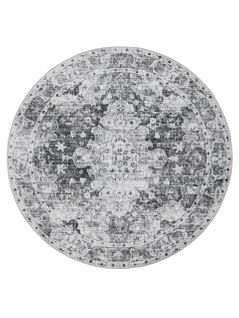 Tapis Lavable George Anthracite Ø 160 Cm