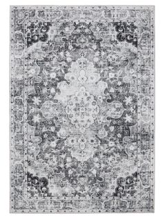 Tapis Lavable George Anthracite 80x150 Cm