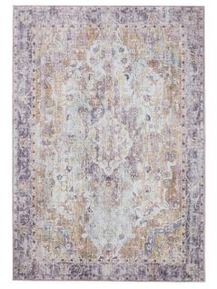 Tapis Lavable George Multicolore/mauve 120x170 Cm