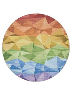 Tapis Lavable George Multicolore Ø 160 Cm