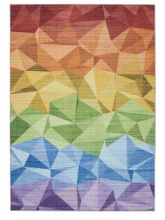 Tapis Lavable George Multicolore 160x230 Cm