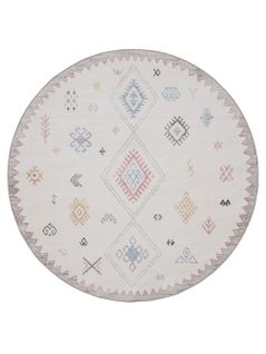 Tapis Lavable George Multicolore Ø 120 Cm