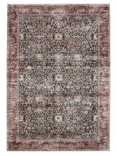 Tapis Lavable George Multicolore/rouge 300x400 Cm