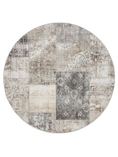 Tapis Lavable George Gris Ø 160 Cm