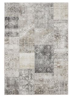 Tapis Lavable George Gris 240x340 Cm