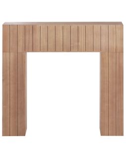 Habillage De Cheminée Bunbury Marron Clair