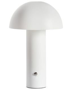 Lampe De Table LED Sans Fil Bojo Avec Variateur Métal Blanc