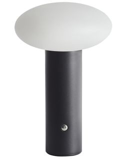 Lampe De Table LED Sans Fil Buayan Avec Variateur Métal Noir