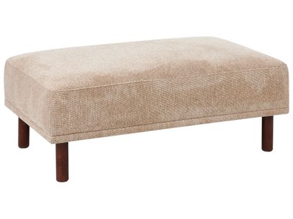 Ottoman Holt Tissu Beige