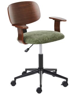 Chaise De Bureau Gunnison Tissu Vert