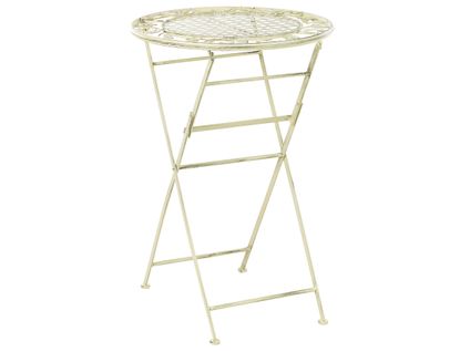 Table De Bar De Jardin Bivio 60 Cm 60 Cm Métal Vert Clair